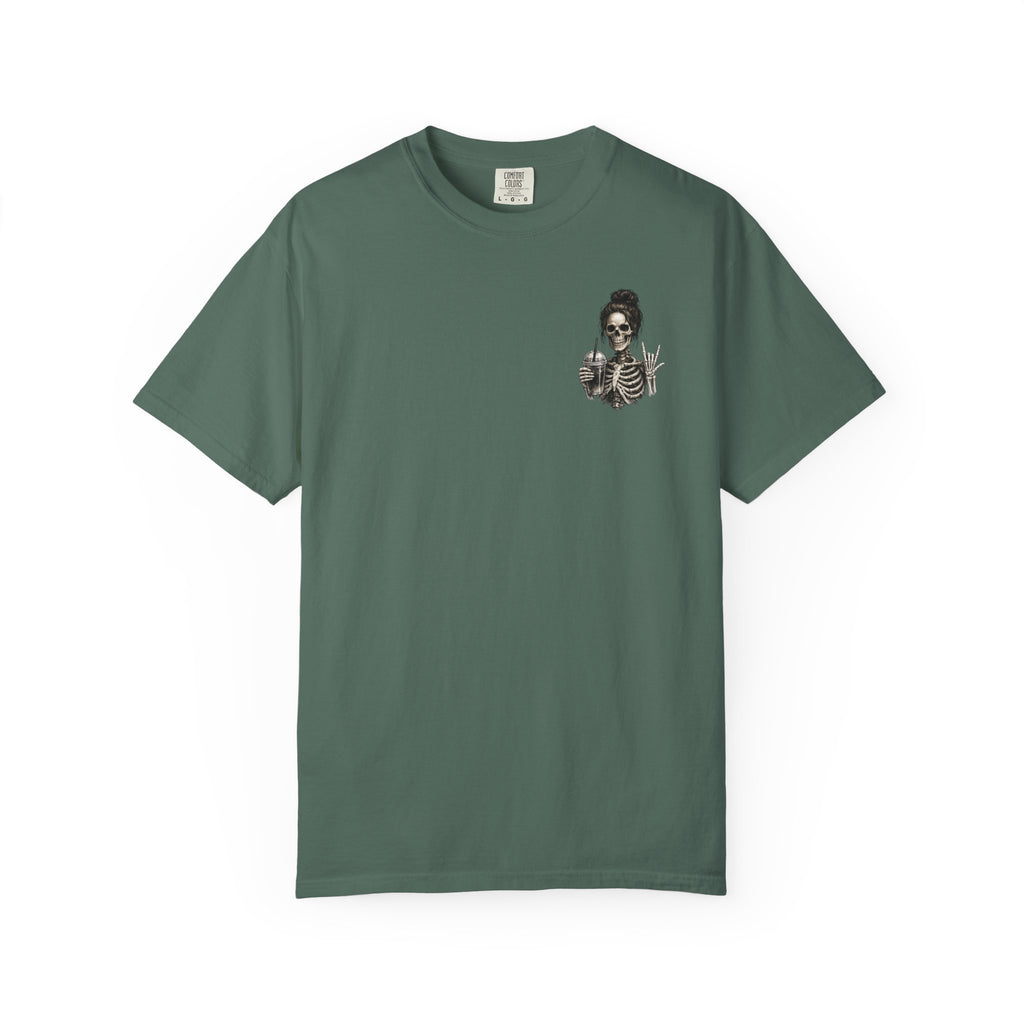 Overstimulated and Undercaffeinated Casual Tee | Moms Club T-Shirt