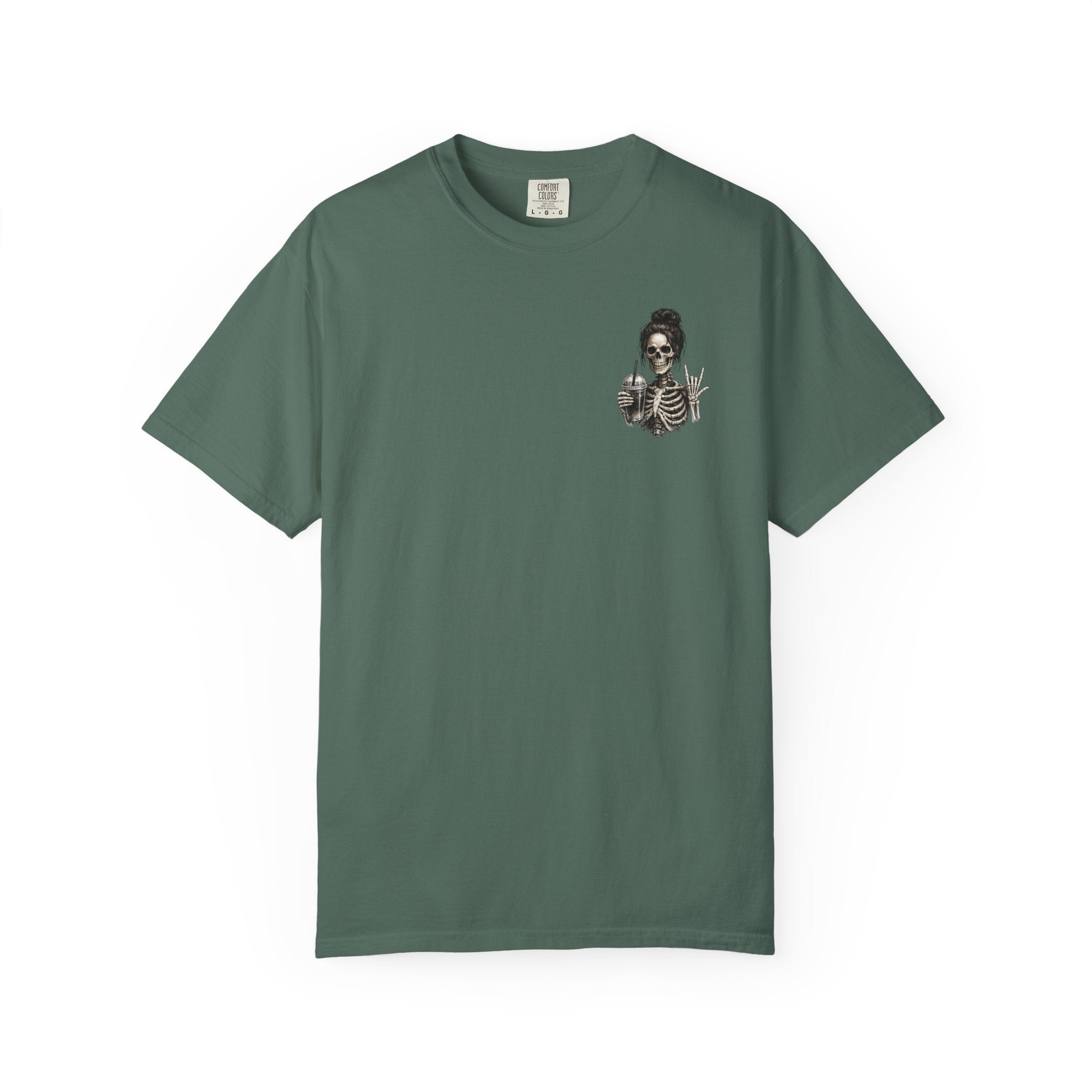 Overstimulated and Undercaffeinated Casual Tee | Moms Club T-Shirt