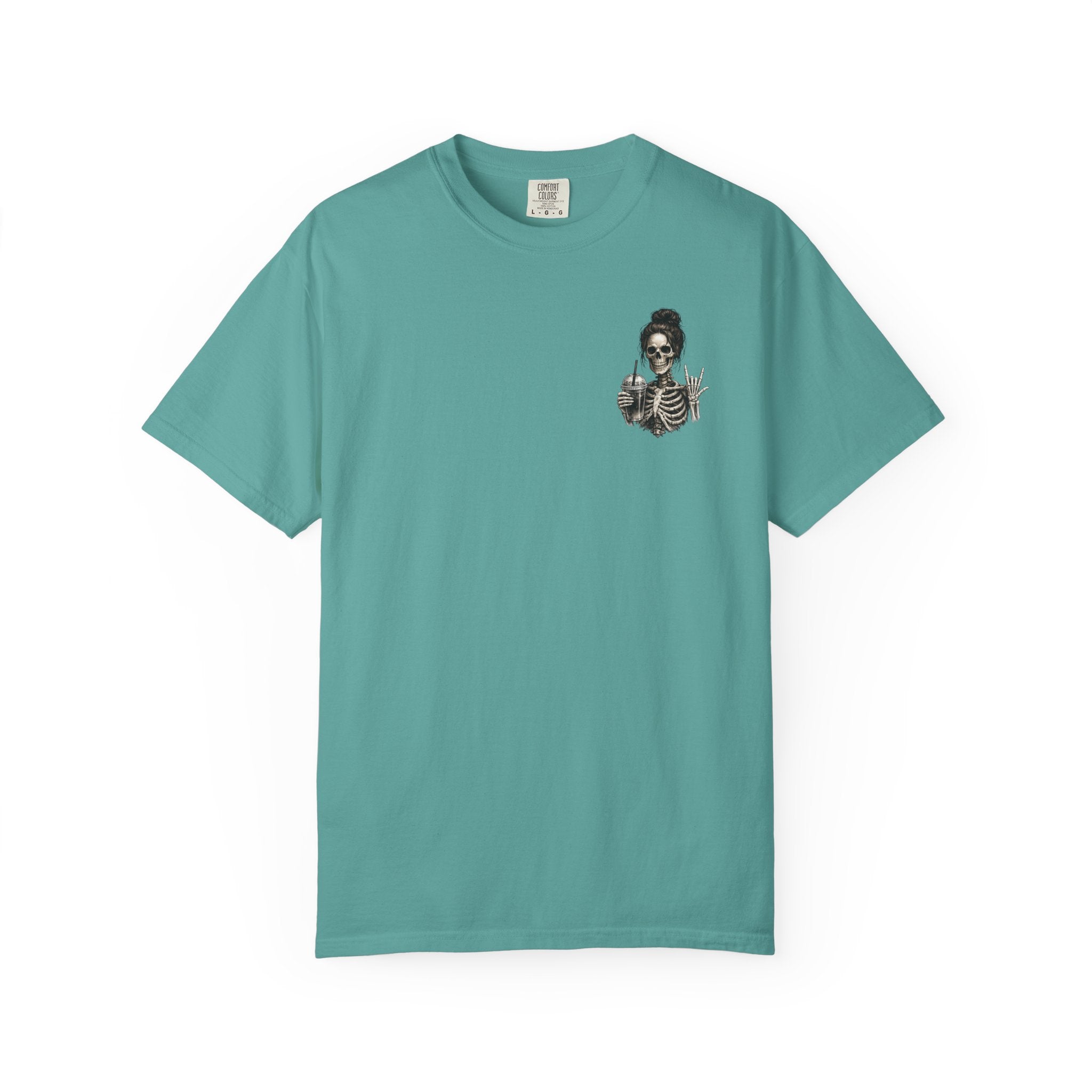 Overstimulated and Undercaffeinated Casual Tee | Moms Club T-Shirt
