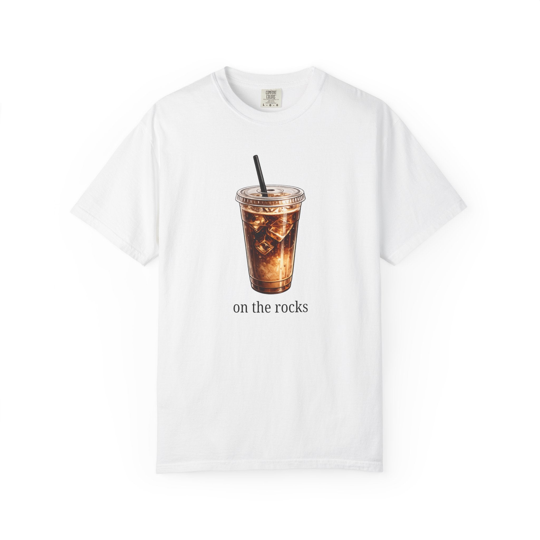 Iced Coffee "On the Rocks" T-Shirt