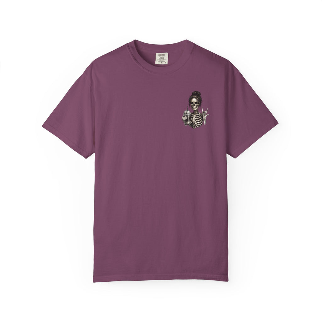 Overstimulated and Undercaffeinated Casual Tee | Moms Club T-Shirt