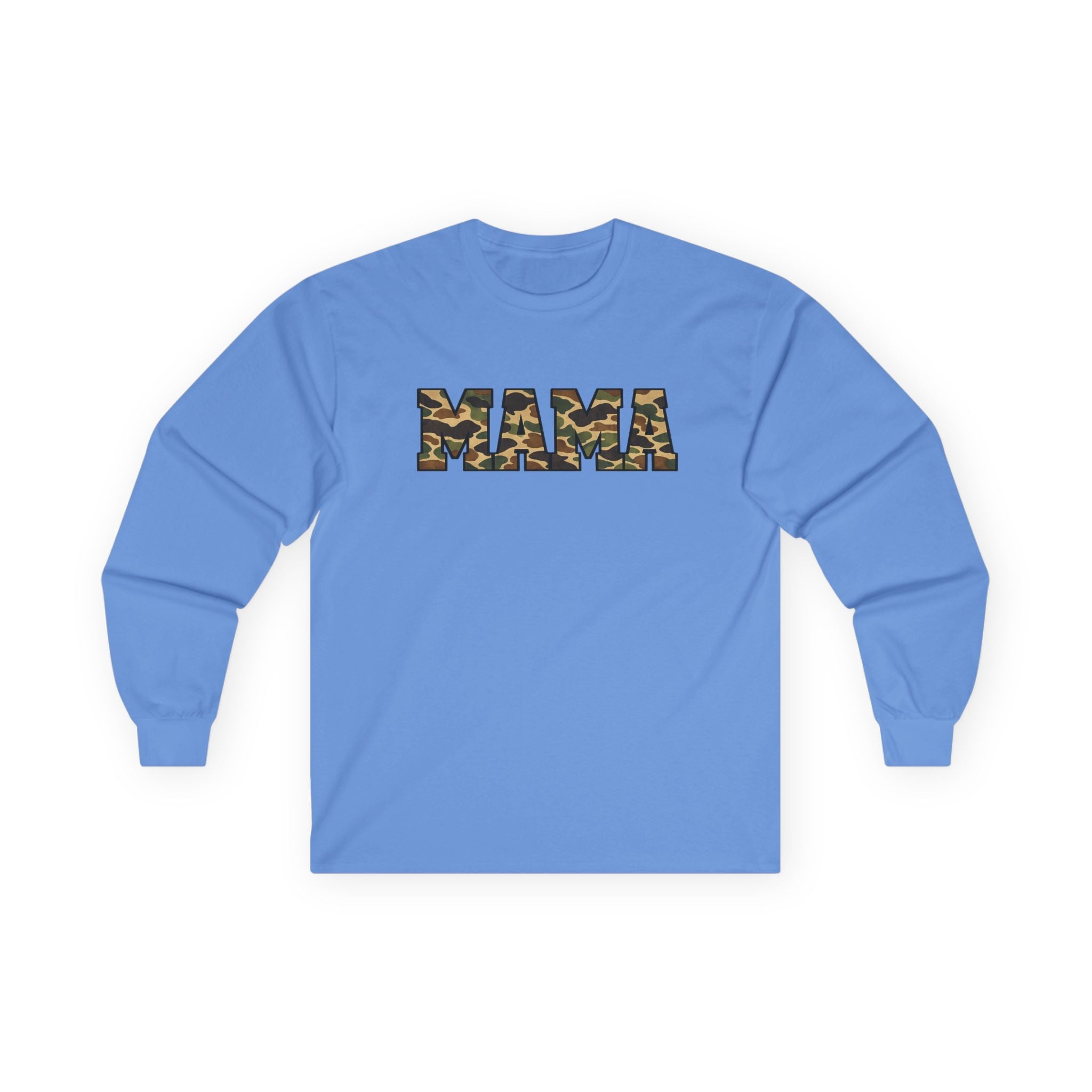 Mama Camo Long Sleeve Tee – Military Camouflage Mama Shirt