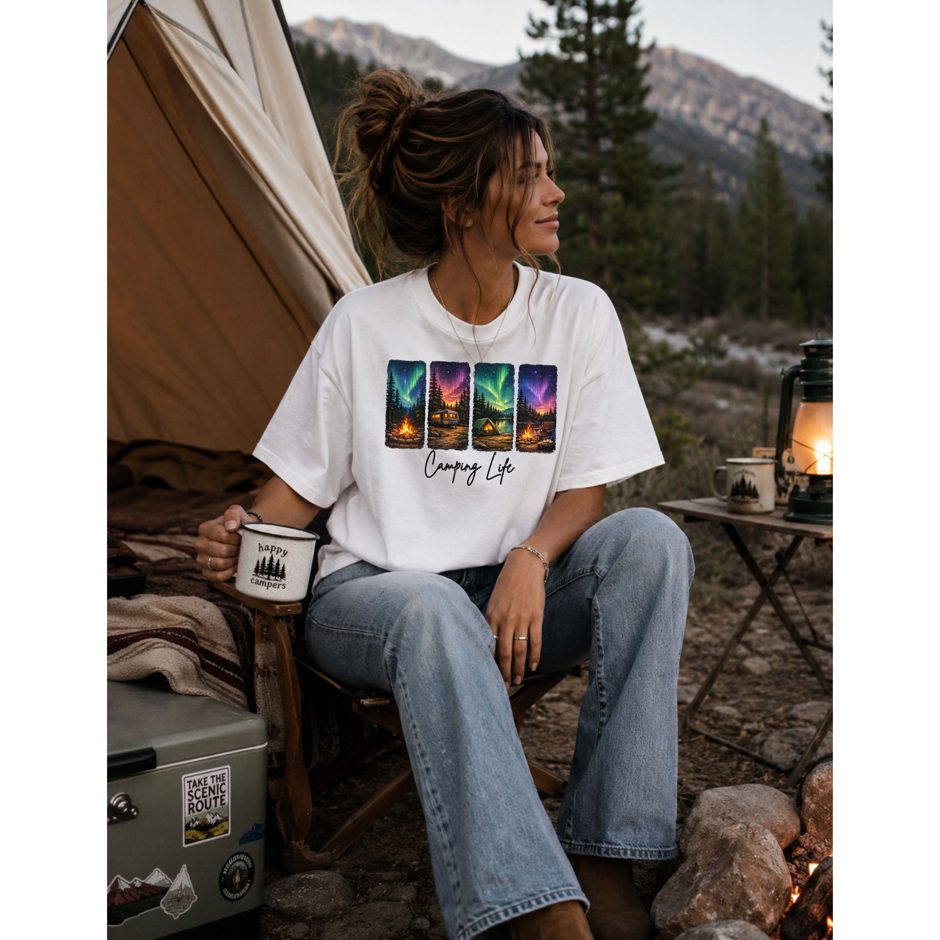 Camping Life Cotton Tee