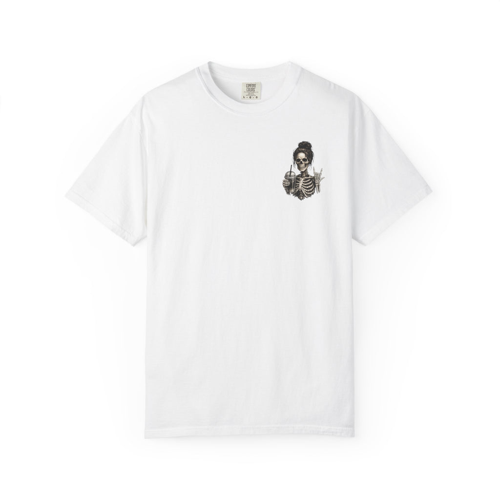 Overstimulated and Undercaffeinated Casual Tee | Moms Club T-Shirt