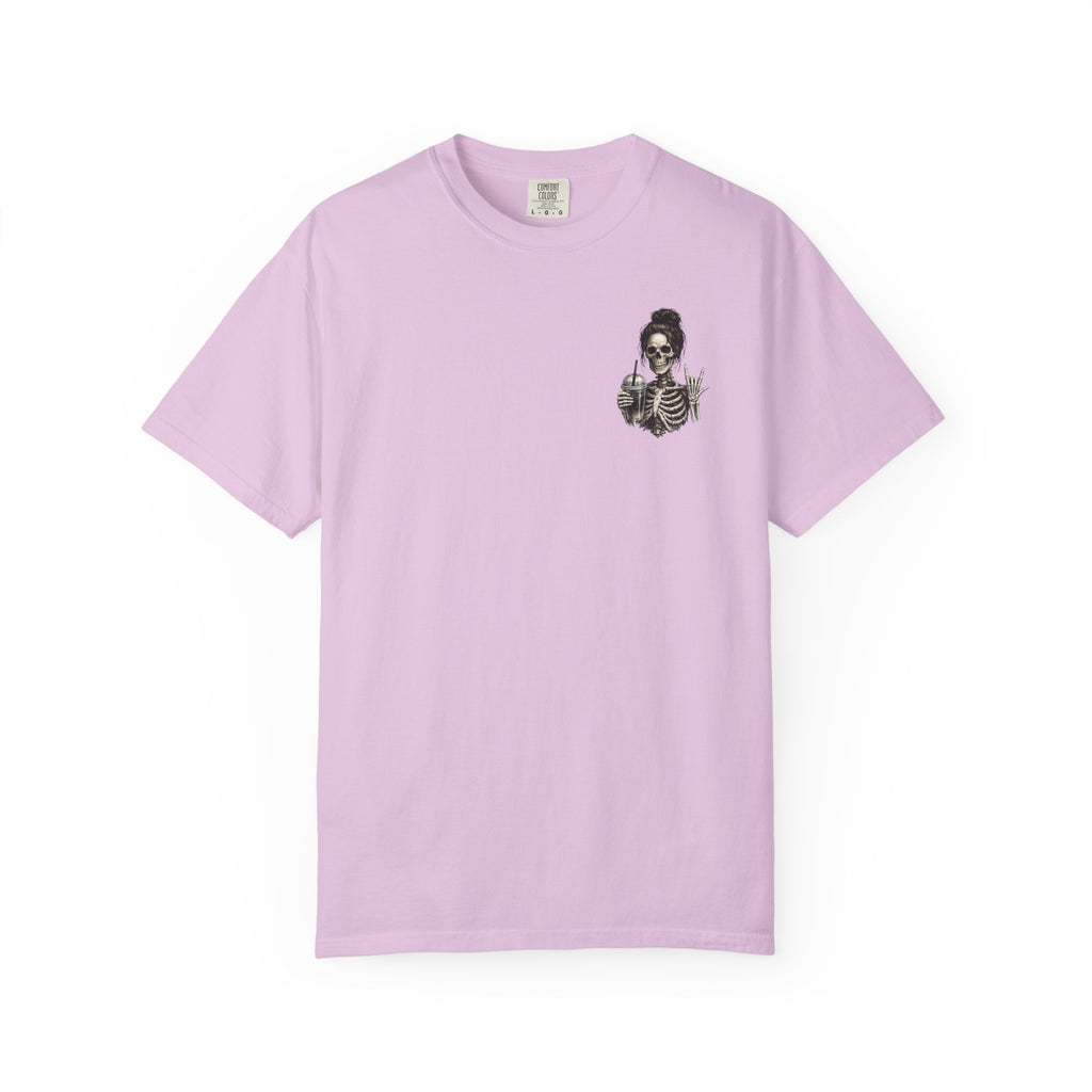 Overstimulated and Undercaffeinated Casual Tee | Moms Club T-Shirt