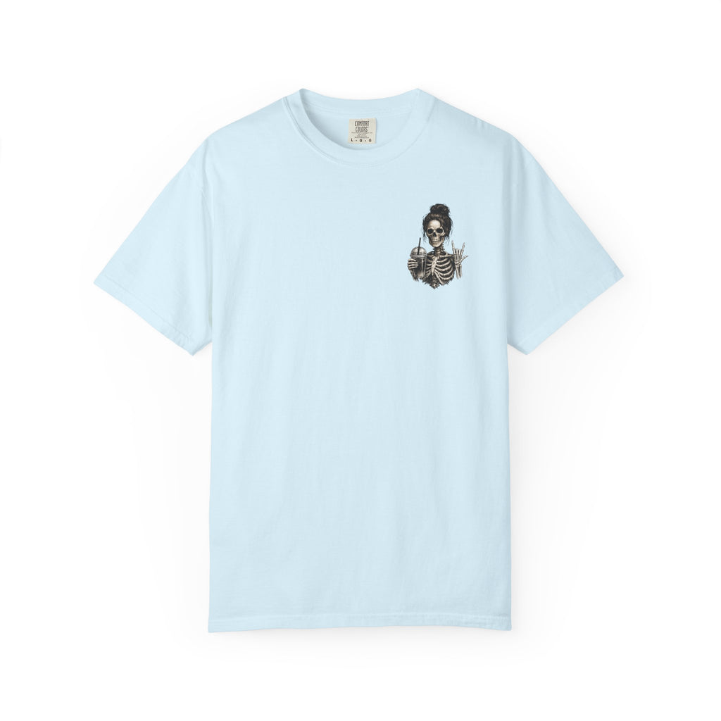 Overstimulated and Undercaffeinated Casual Tee | Moms Club T-Shirt